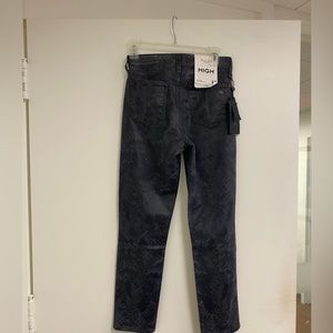 NWT rag & bone high-rise ankle cigarette snakefoil size 24